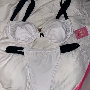 Strawberry Milk Mob Tuxedo Bikini xl never worn